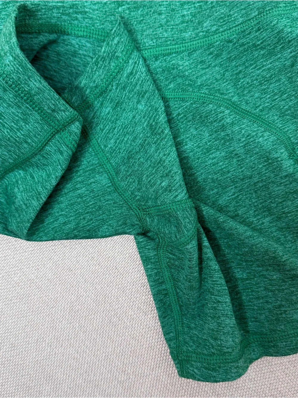 Aerie Offline The Hugger Bike Short 5” Heather Green With‎ Pockets Size Small